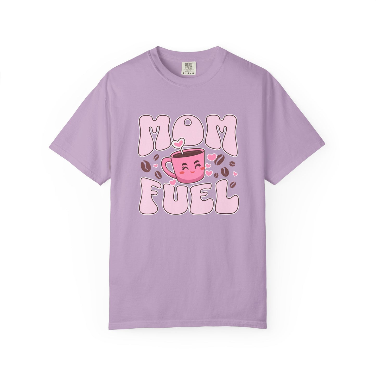 Mom Fuel Coffee T-Shirt, Funny Mom T-Shirt, Gift for Mothers, Moms Day Apparel, Mother's Day Gift, Cute Coffee Shirt