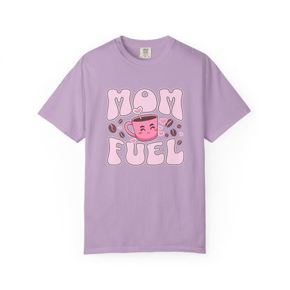 Mom Fuel Coffee T-Shirt, Funny Mom T-Shirt, Gift for Mothers, Moms Day Apparel, Mother's Day Gift, Cute Coffee Shirt