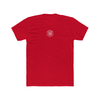 John 3:16 Cross Back Tee — Christian Faith Graphic T-Shirt