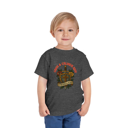 Cross & Caliber Kidz Toddler Tee - Strong & Kind Design