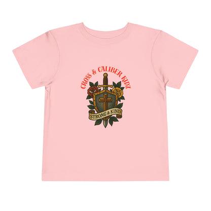 Cross & Caliber Kidz Toddler Tee - Strong & Kind Design