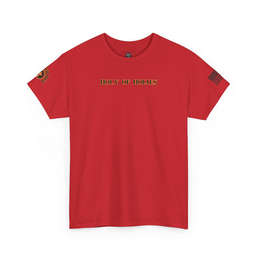 Holy of Holies Unisex Heavy Cotton Tee, Casual T-Shirt, Graphic Tee for Everyday Wear, Unique Gift for Friends, Trendy Vintage Style