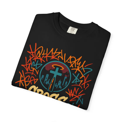 Urban Graffiti Unisex T-Shirt, Streetwear Tee, Trendy Graphic Shirt, Casual Wear, Perfect for Events and Gifts