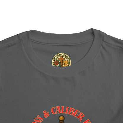 Cross & Caliber Kidz Toddler Tee - Strong & Kind Design