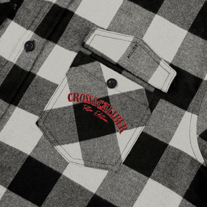 Unisex Flannel Shirt - God, Guns & Glory Design