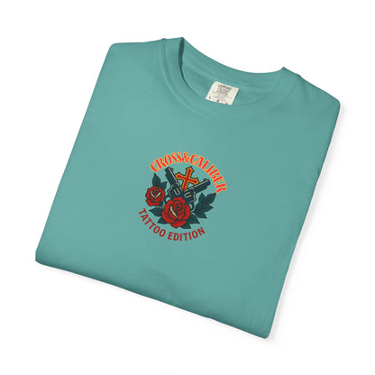 Unisex Tattoo Edition T-Shirt with Lion & Lamb Design