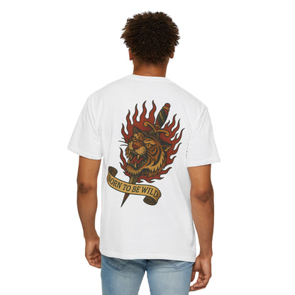 Born to Be Wild Graphic T-Shirt - Unisex Garment-Dyed Tee