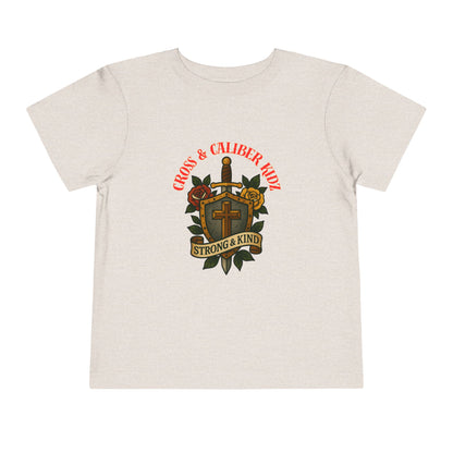 Cross & Caliber Kidz Toddler Tee - Strong & Kind Design