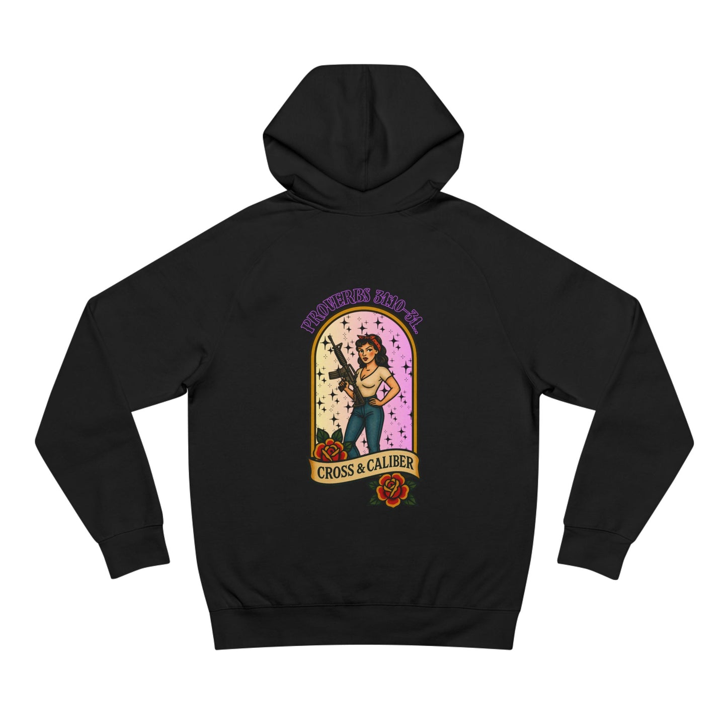 Unisex Supply Hoodie - Inspirational Proverbs 31:24 Design