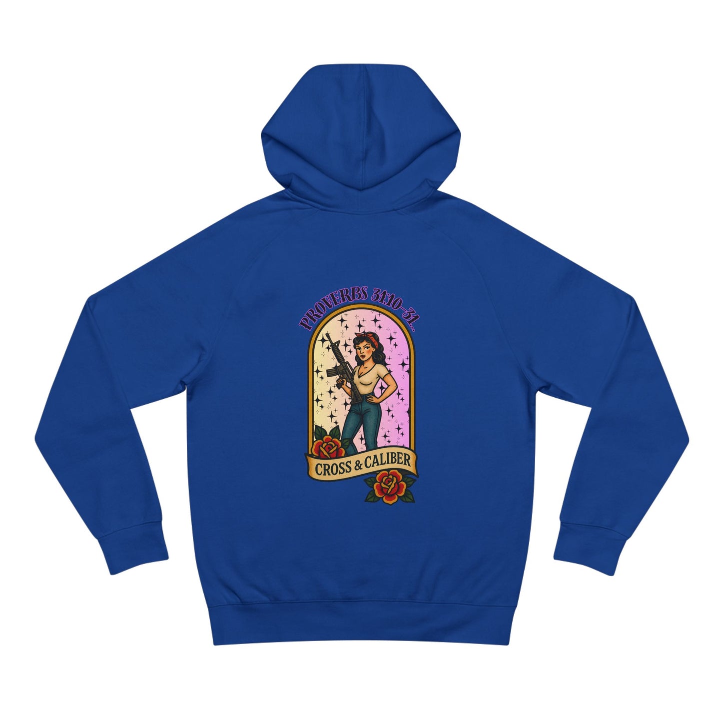 Unisex Supply Hoodie - Inspirational Proverbs 31:24 Design