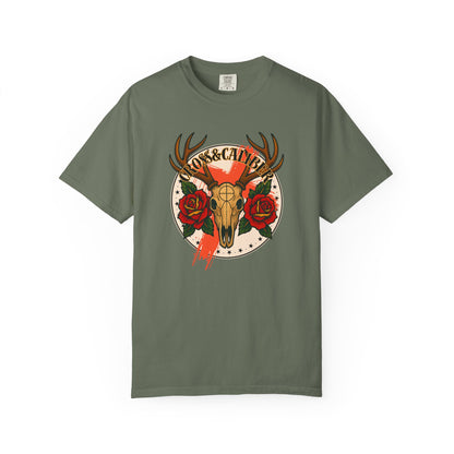 Rustic Graphic T-Shirt, Vintage Style Tee, Men's Women's, Nature Lover Gift, Halloween Apparel, Music Festival Gear, Boho Chic Fashion