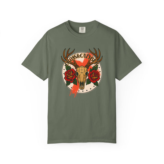 Rustic Graphic T-Shirt, Vintage Style Tee, Men's Women's, Nature Lover Gift, Halloween Apparel, Music Festival Gear, Boho Chic Fashion