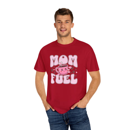 Mom Fuel Coffee T-Shirt, Funny Mom T-Shirt, Gift for Mothers, Moms Day Apparel, Mother's Day Gift, Cute Coffee Shirt