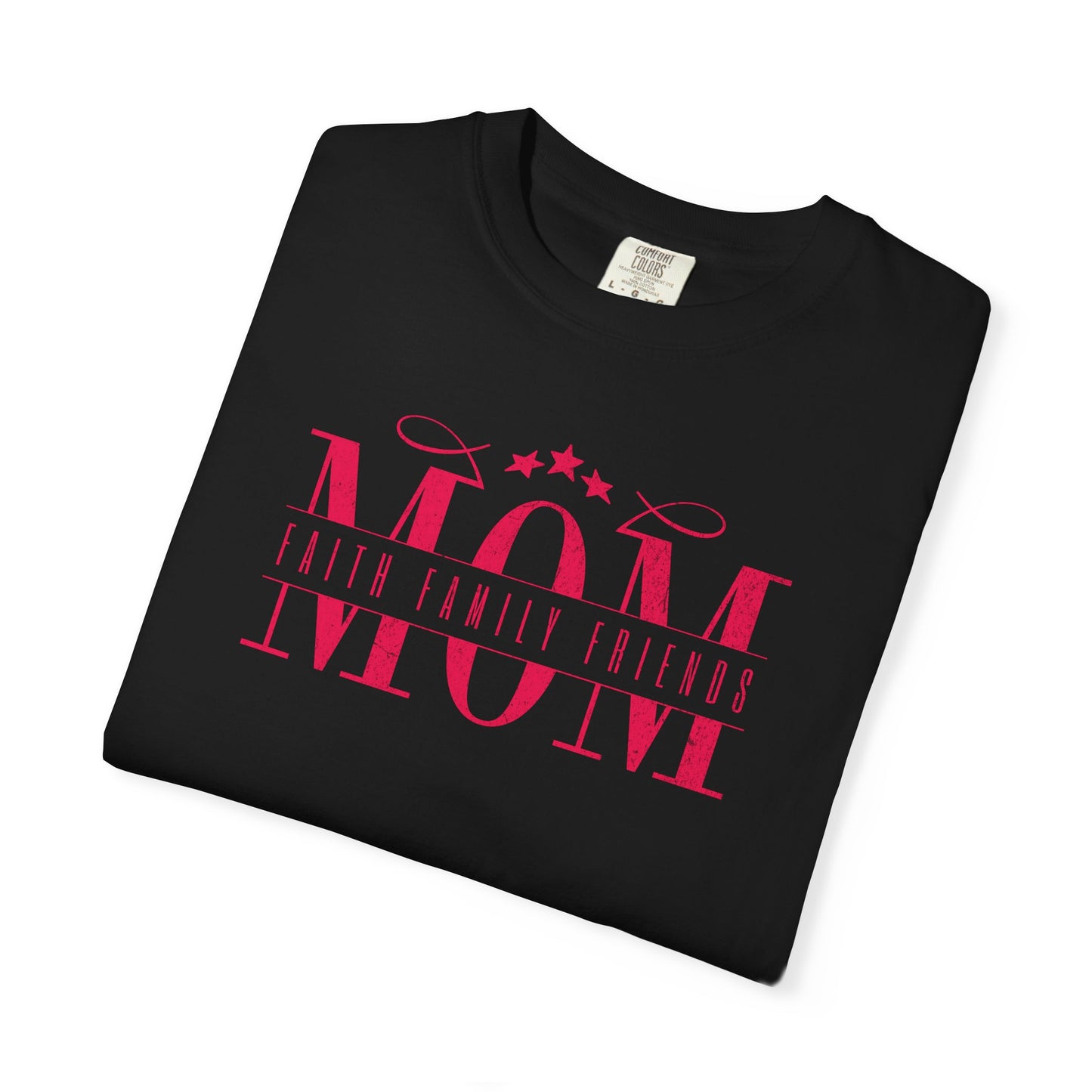 Mom Life Garment-Dyed T-shirt - Perfect for Mother's Day, Birthday Gifts, Casual Outings, Mom Apparel, Family Gatherings