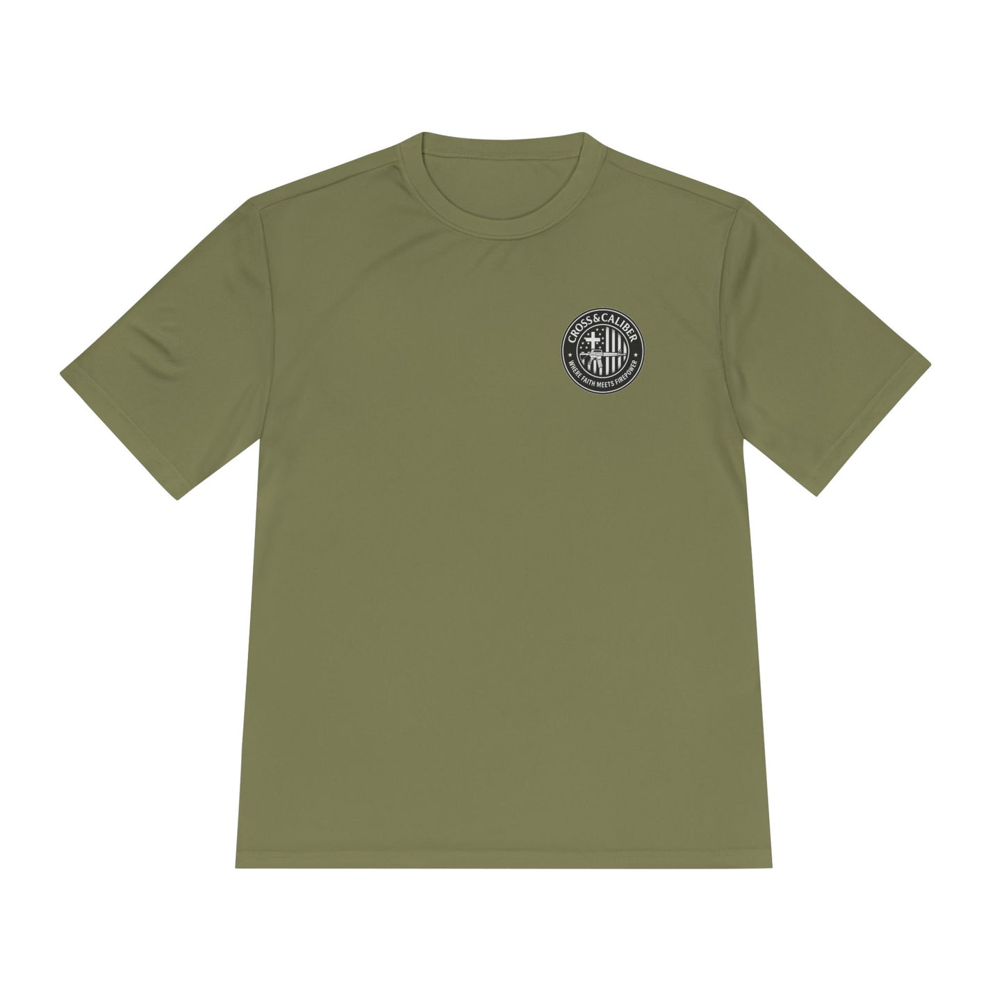 Unisex Moisture Wicking Tee -Carpenter’s Union "Jesus Was a Carpenter" Graphic Tee for Comfort and Style