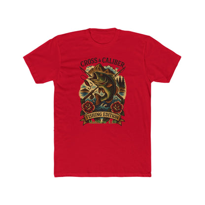Fishing Edition Graphic Tee, Outdoor Shirt for Fishermen, Gift for Fishing Lovers, Casual Wear for Anglers, Cool Fishing Apparel