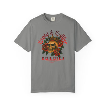 Skull & Roses T-Shirt | Edgy Graphic Tee for Concerts, Festivals, Everyday Wear, Gifts for Him/Her, Halloween Apparel