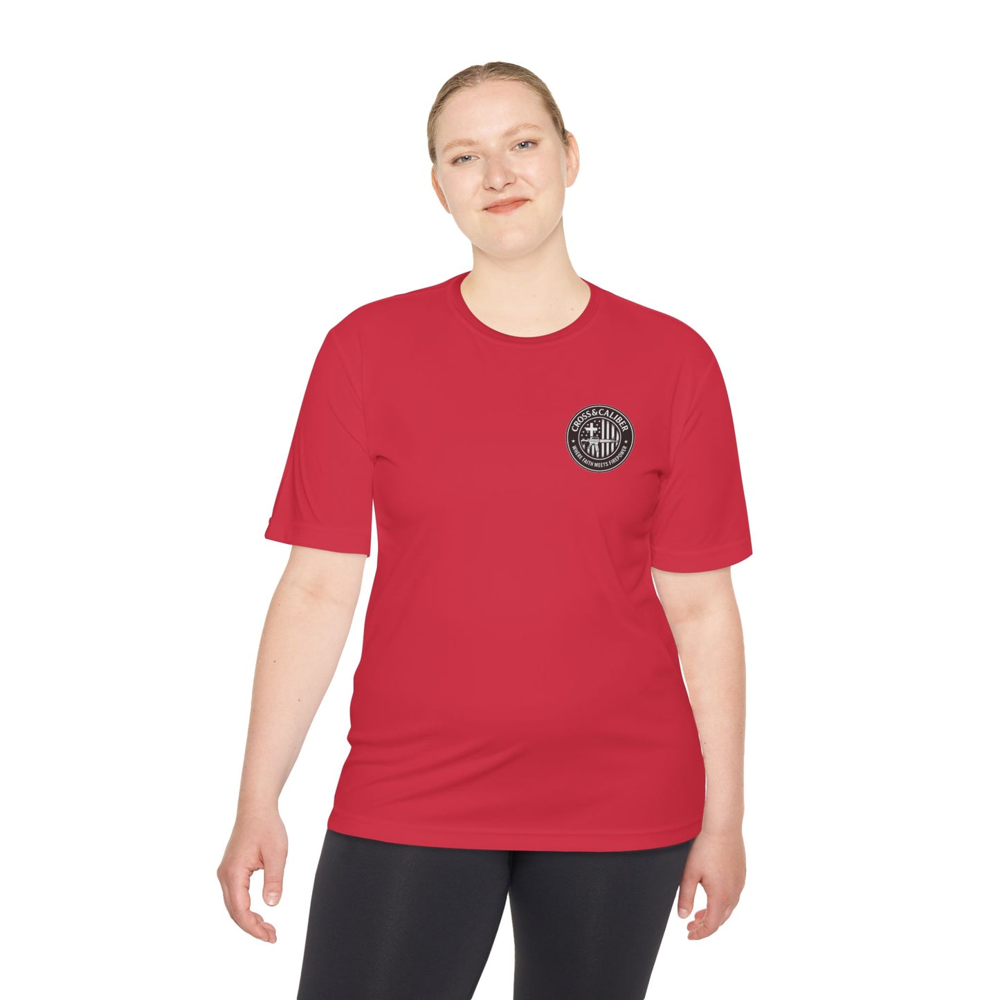 Unisex Moisture Wicking Tee -Carpenter’s Union "Jesus Was a Carpenter" Graphic Tee for Comfort and Style