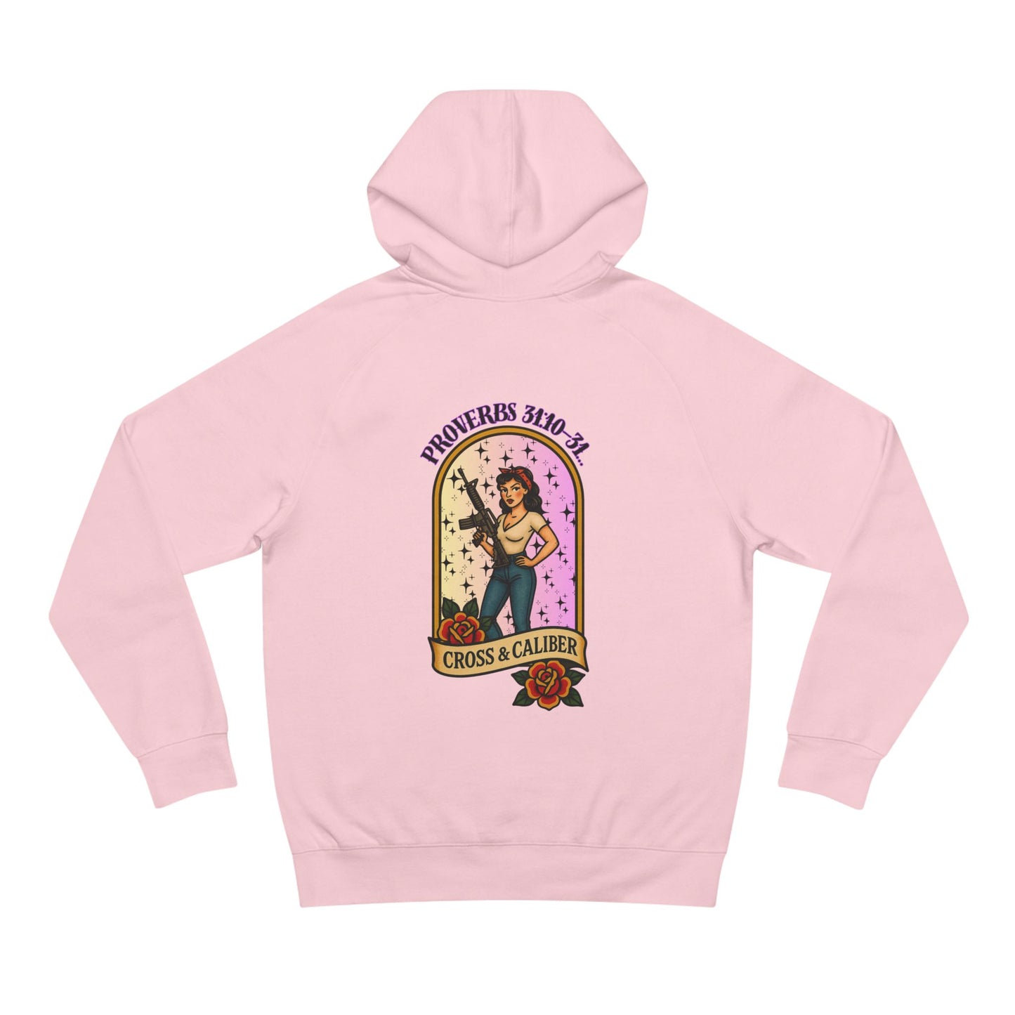 Unisex Supply Hoodie - Inspirational Proverbs 31:24 Design