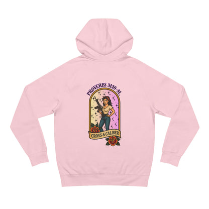 Unisex Supply Hoodie - Inspirational Proverbs 31:24 Design