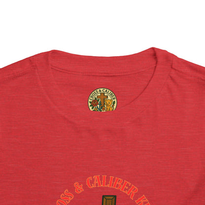 Bold as a Lion Toddler Tee - Cute Christian Graphic Shirt for Kids