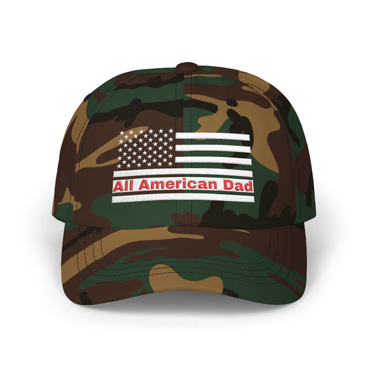 All American Dad Cap, Classic Dad Hat, Father’s Day Gift, Patriotic Cap, Everyday Wear, Casual Dad Style
