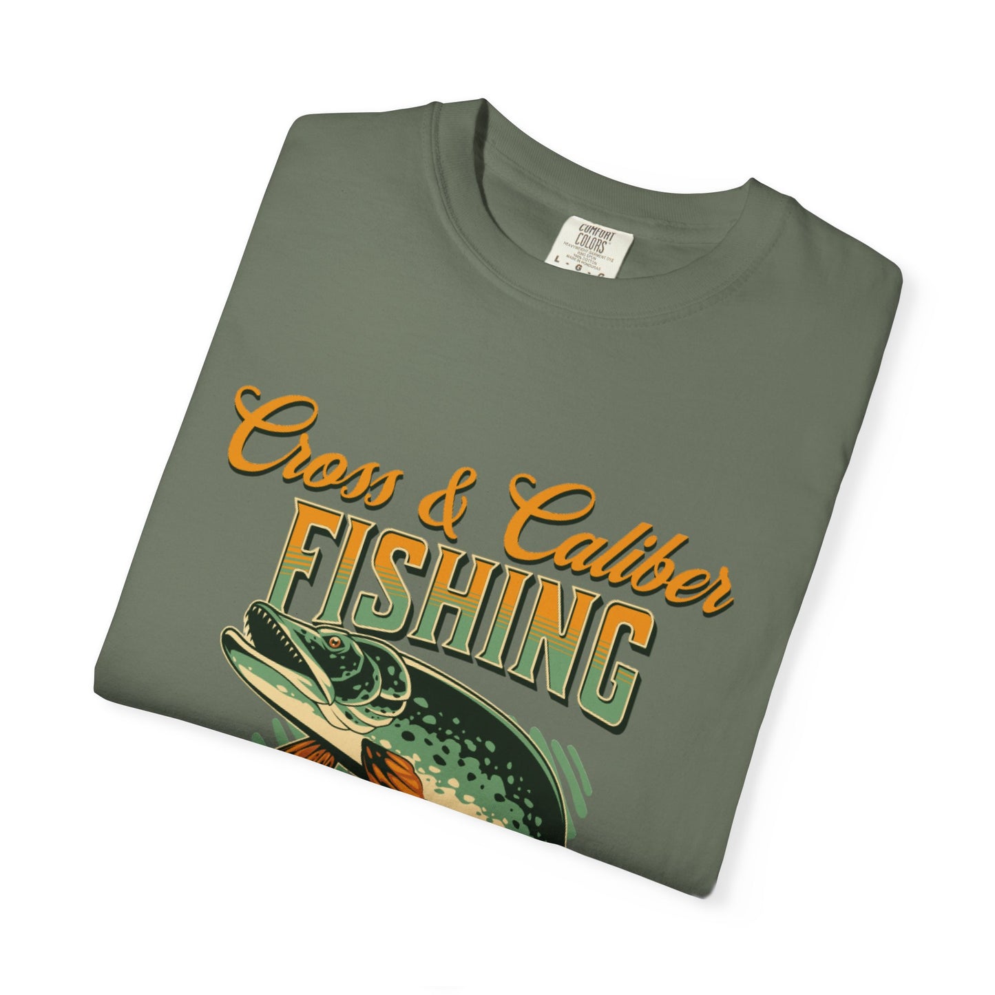 Fishing Edition Garment-Dyed T-shirt, Casual Fishing Tee, Outdoor Shirt, Gift for Fisherman, Summer Adventure Apparel