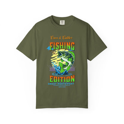 Fishing Edition Unisex T-Shirt - Great Northwest Vintage Tee, Outdoor Apparel, Fisherman Gift, Summer Casual Wear, Adventure Clothing