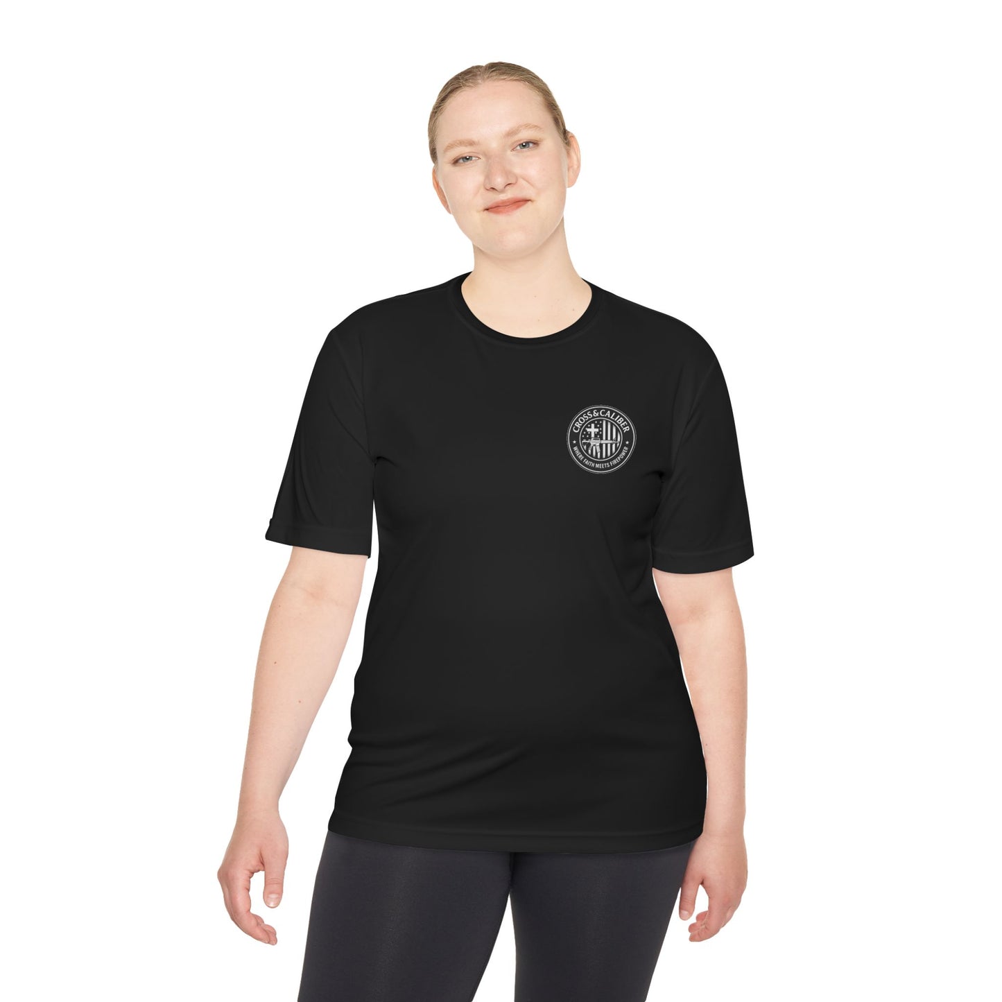 Unisex Moisture Wicking Tee -Carpenter’s Union "Jesus Was a Carpenter" Graphic Tee for Comfort and Style