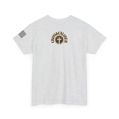 Freedom in Christ Unisex Heavy Cotton Tee - Faith-Based Graphic T-Shirt