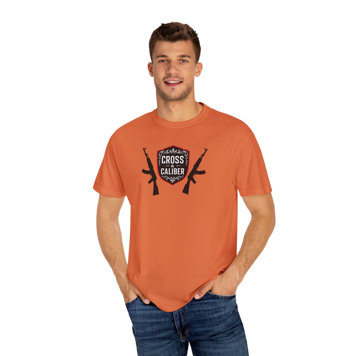 Unisex Graphic T-Shirt | Cross & Caliber | Humiliate Hell | Casual Wear, Gift for Gun Enthusiasts, Everyday Style, Statement Tee, [...]
