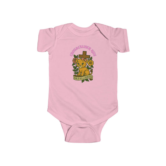 Bold as a Lioness Infant Bodysuit - Cute Animal Baby Outfit