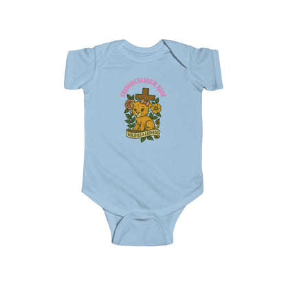 Bold as a Lioness Infant Bodysuit - Cute Animal Baby Outfit