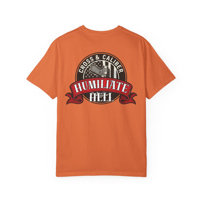 Unisex Graphic T-Shirt | Cross & Caliber | Humiliate Hell | Casual Wear, Gift for Gun Enthusiasts, Everyday Style, Statement Tee, [...]