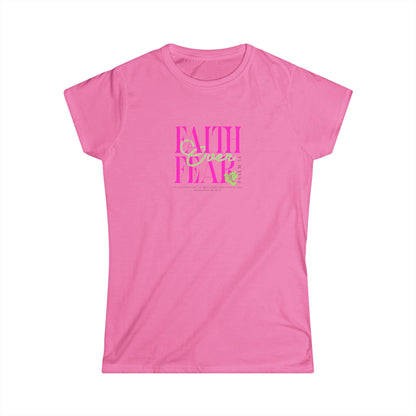 Faith Over Fear Women's Tee, Inspirational Shirt, Gift for Her, Motivational Apparel, Community Love T-Shirt