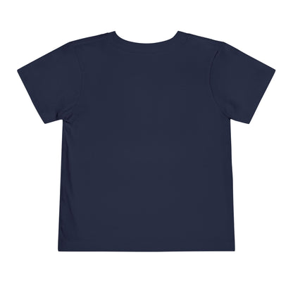 Boys' Faith & Flag Tee - Toddler Short Sleeve Shirt, Kids' Christian Apparel, Patriotic T-Shirt, Gift for Toddlers, Faith-Inspired Clothing