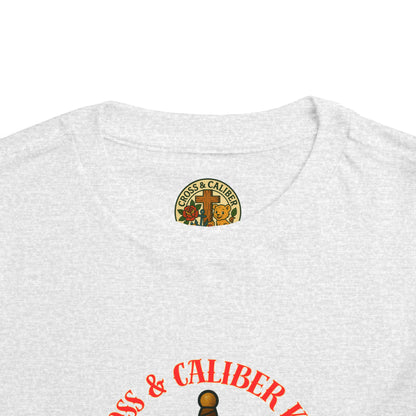 Cross & Caliber Kidz Toddler Tee - Strong & Kind Design