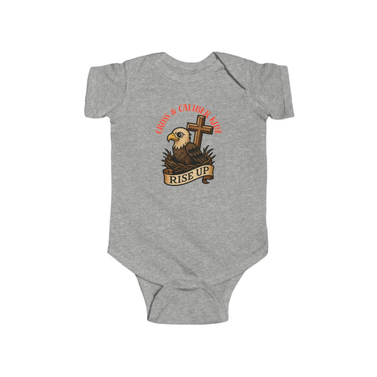 Rise Up Baby Bodysuit, Cute Infant Outfit, Baby Shower Gift, Trendy Baby Clothing, Family Celebration Apparel, Unique Newborn Gift