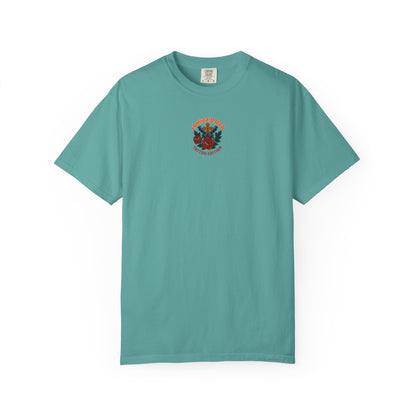 God, Guns & Glory Unisex Garment-Dyed T-Shirt – Vintage Patriotic Style