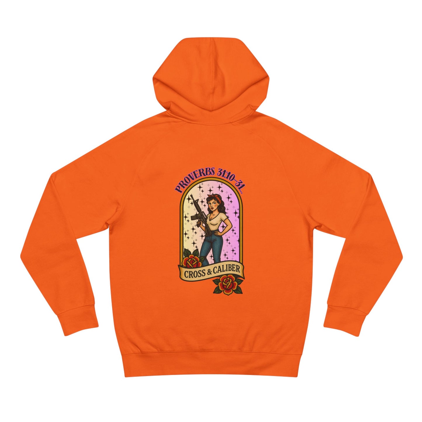 Unisex Supply Hoodie - Inspirational Proverbs 31:24 Design