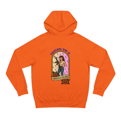 Unisex Supply Hoodie - Inspirational Proverbs 31:24 Design