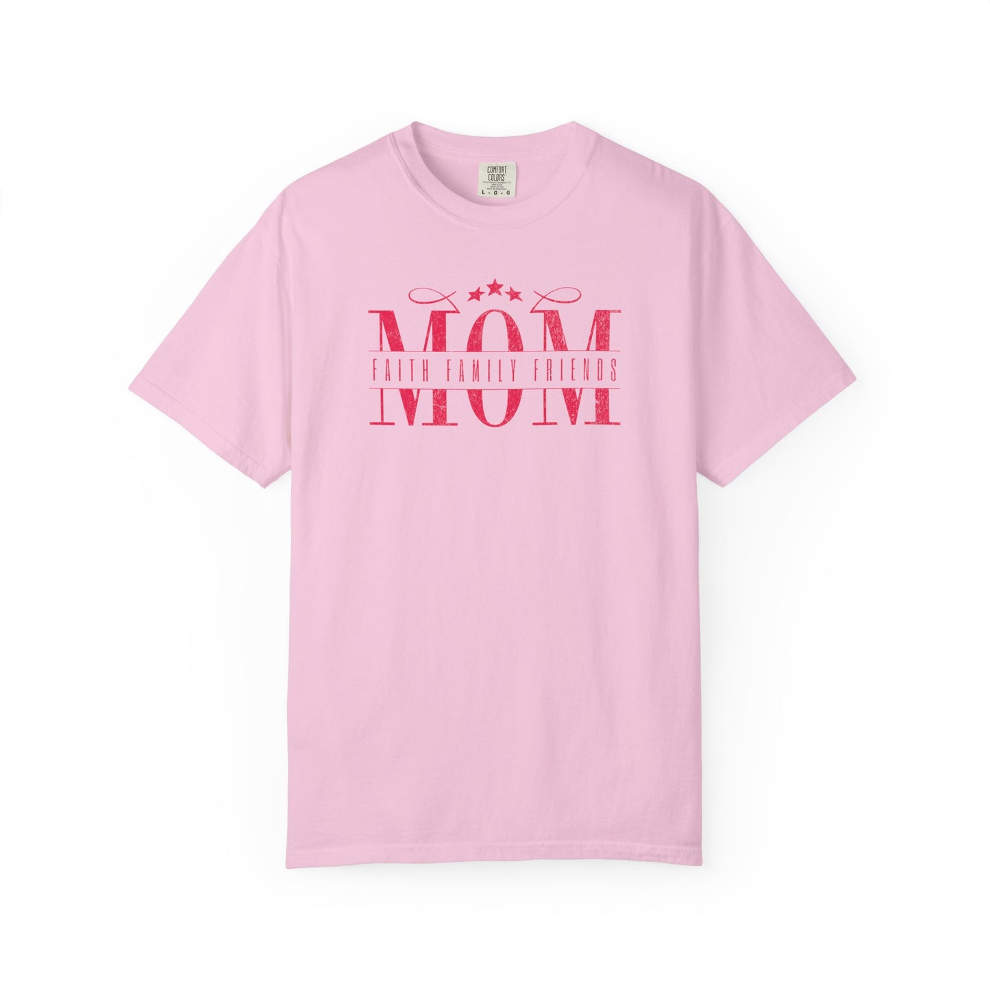 Mom Life Garment-Dyed T-shirt - Perfect for Mother's Day, Birthday Gifts, Casual Outings, Mom Apparel, Family Gatherings