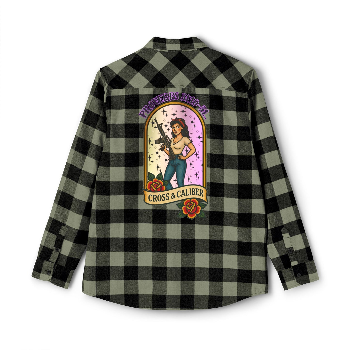 Bold Graphic Unisex Flannel Shirt - Stylish Layering Essential for Every Adventure, Perfect for Casual Outings, Outdoor Adventures, [...]