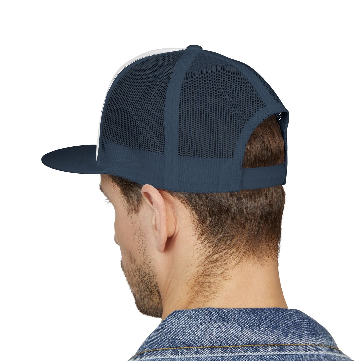 'JESUS' Makes America Great Again-Embroidered 5 Panel Trucker Cap
