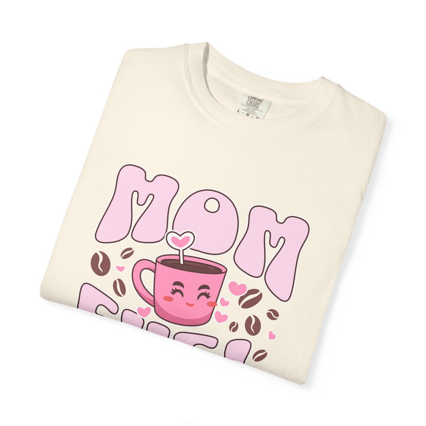 Mom Fuel Coffee T-Shirt, Funny Mom T-Shirt, Gift for Mothers, Moms Day Apparel, Mother's Day Gift, Cute Coffee Shirt