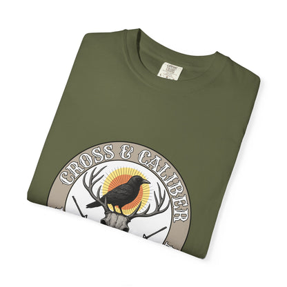 Hunter's Edition T-Shirt with Cross & Caliber Design, Perfect for Outdoor Enthusiasts, Gift for Hunters, Casual Wear, Unisex Apparel, [...]
