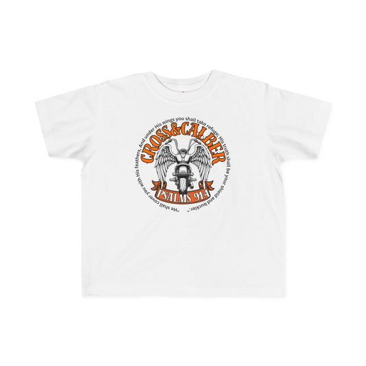 Toddler's Graphic Tee, Cool Eagle Design, Kids Motorbike Apparel, Perfect Gift for Little Adventurers, Birthday, Everyday Wear