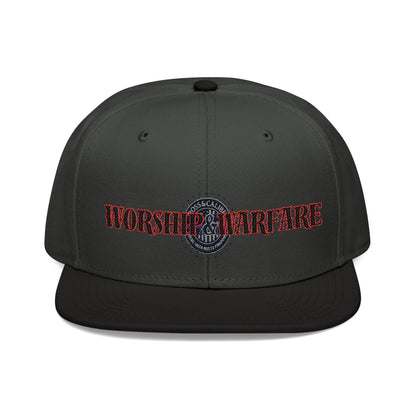 Worship & Warfare Snapback Cap – Stylish Embroidered Hat