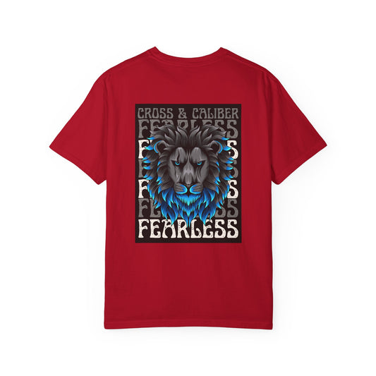 Fearless Lion Graphic Unisex T-Shirt, Casual Trendy Wear, Gifts for Animal Lovers, Motivational Apparel, Birthday & Everyday Style