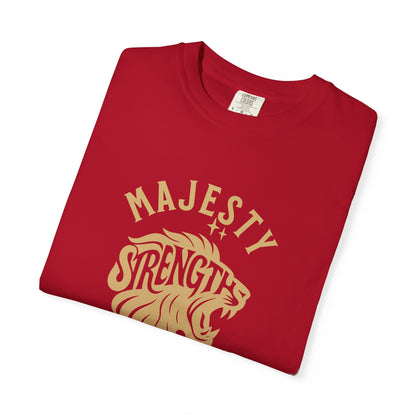 Majesty Strength Unisex Garment-Dyed T-shirt - Inspirational Tee for Fitness Lovers, Motivational Gift for Gym Enthusiasts, Casual [...]